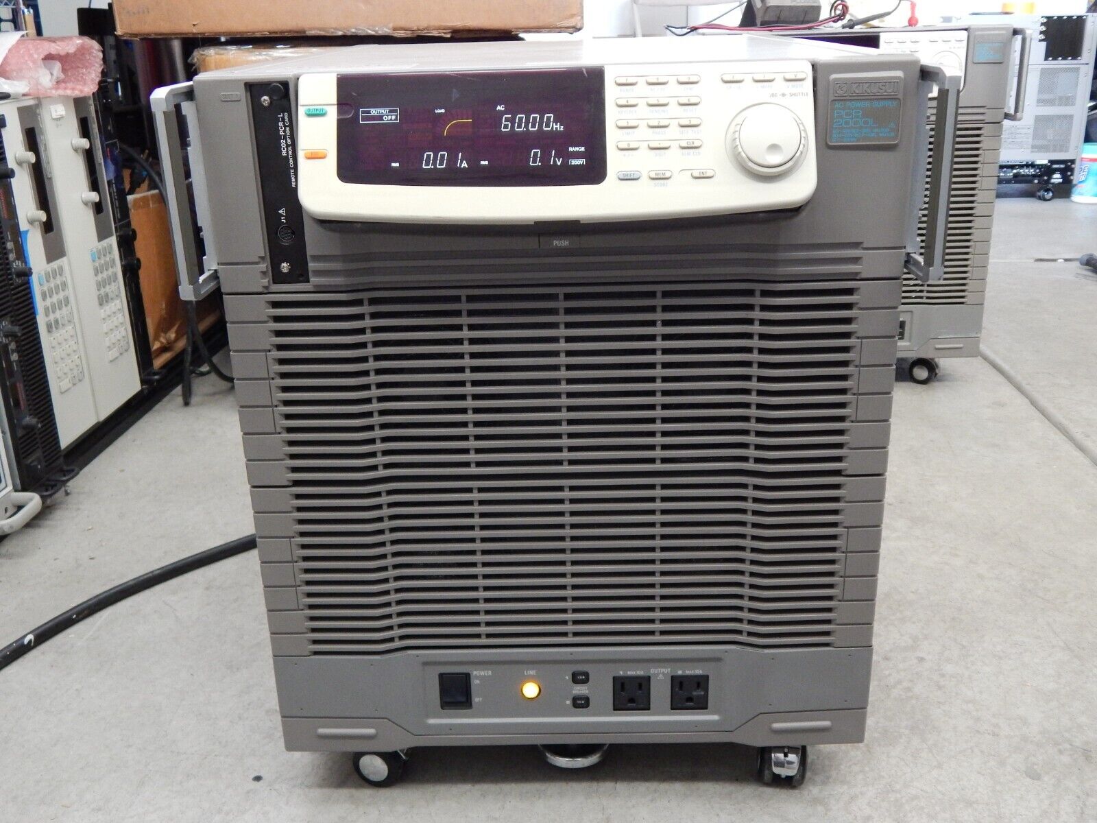 Kikusui PCR 2000L AC/DC Power Supply, GPIB Kikusui PCR 2000L AC/DC Power Supply, GPIB